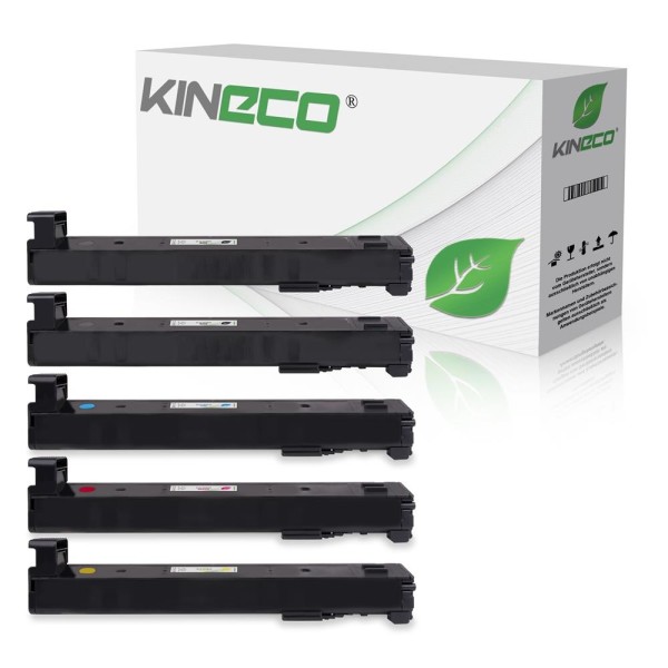 Kineco Multipack 5 Toner für HP CF300A-CF303A 2-1-1-1