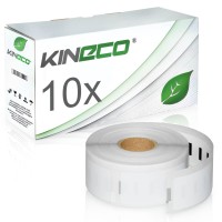 10 Etiketten Dymo 11352 S0722520 25x54mm