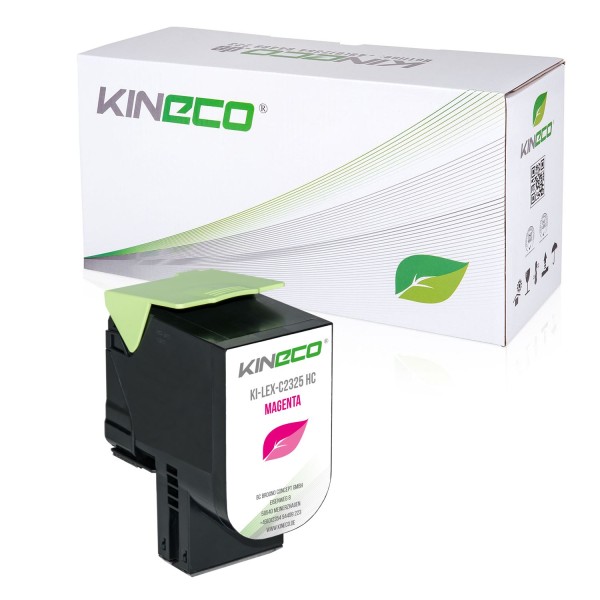 Toner kompatibel zu Lexmark C2325 C2320M0 XL Magenta