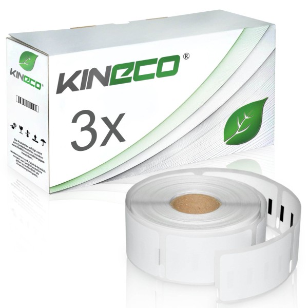 3 Etiketten Dymo 11355 S0722550 19x51mm