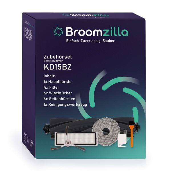 Broomzilla Zubehörset kompatibel zu Roborock Dream L10/S Ultra / X10+