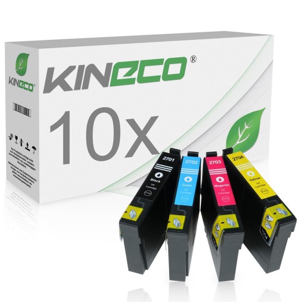 Kineco Multipack 10 Patronen Epson T2701 - T2704