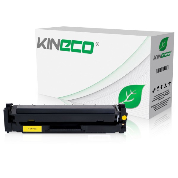 Toner kompatibel zu HP 410X CF412X XL Yellow