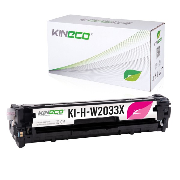 Toner kompatibel zu HP 415X W2033X XXL Magenta