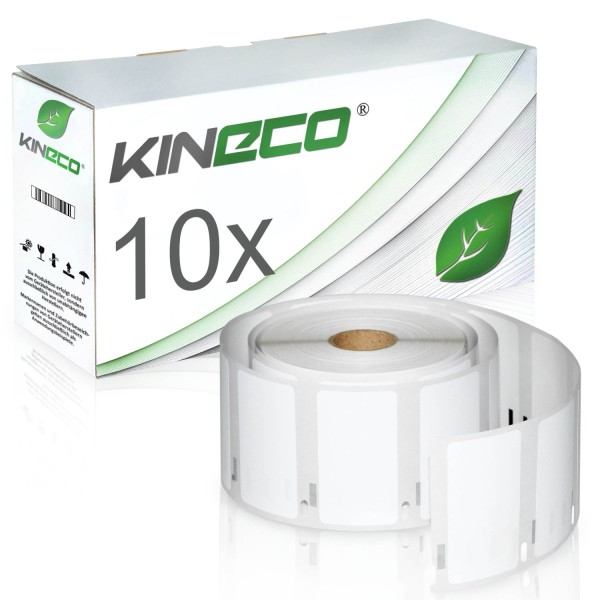 10 Etiketten Dymo 11354 S0722540 32x57mm