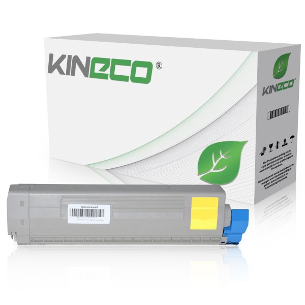 Toner kompatibel zu OKI C822 44844613 XL Yellow