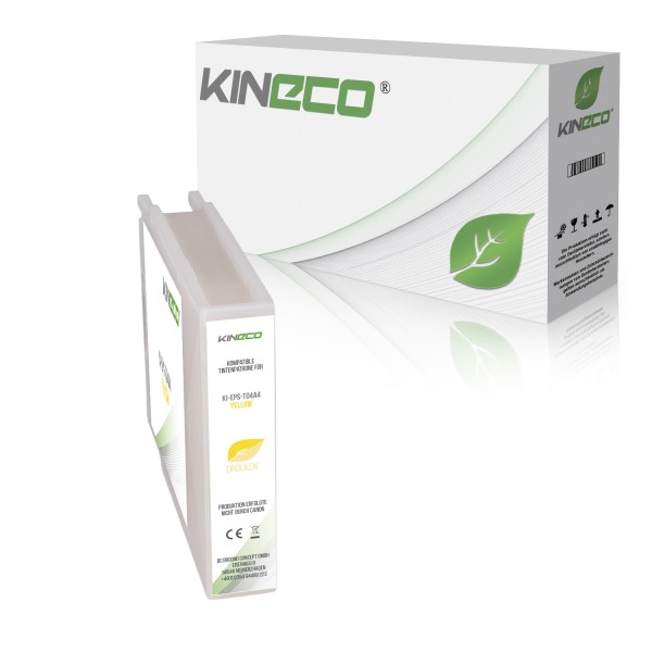 Tintenpatrone kompatibel zu Epson WF-C8690 C13T04A440 XXL Yellow