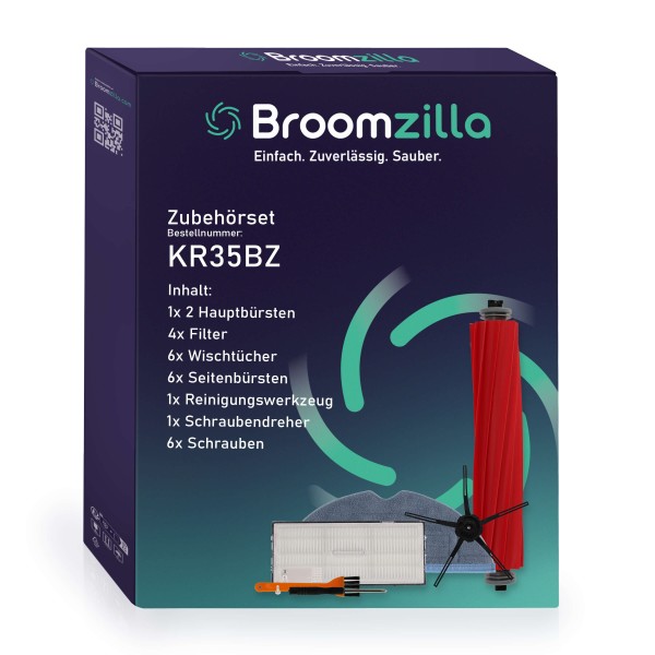 Broomzilla Zubehörset kompatibel zu Roborock S7 Serie