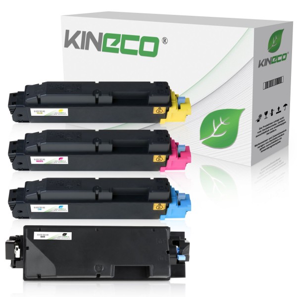 4 Toner kompatibel zu Kyocera TK-5140 XL
