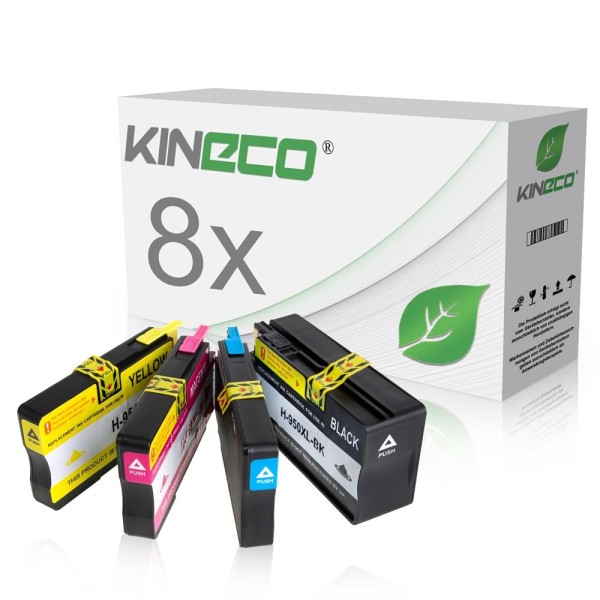 Kineco Multipack Patronen HP 950XL 951XL 2x