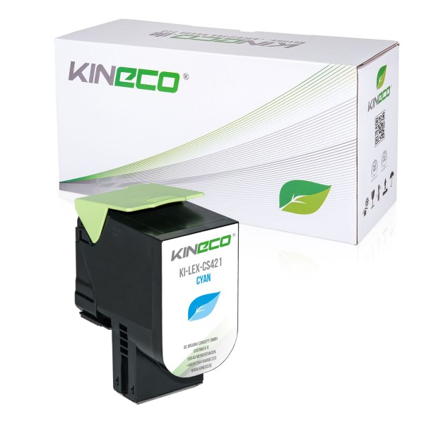 Kineco Toner kompatibel zu Lexmark CS421 78C20C0 c