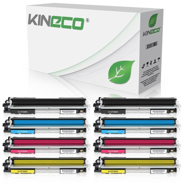 Kineco Multipack 8 Toner HP CF350A-CF353A 2-2-2-2