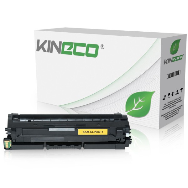 Toner kompatibel zu Samsung CLP-680 Y506L CLT-Y506L/ELS XL Yellow