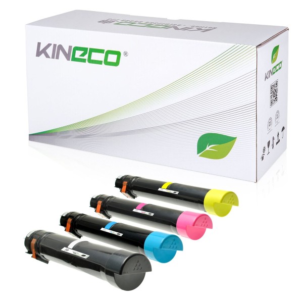 Kineco 4 Toner kompatibel zu Xerox 7800 XL